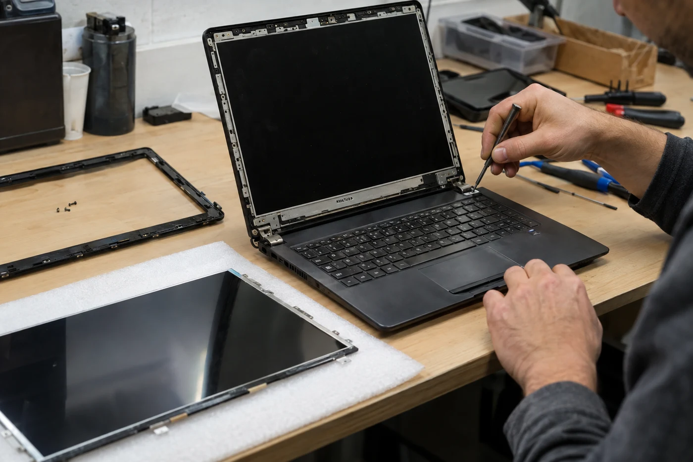 Laptop ekranı değişim işlemi